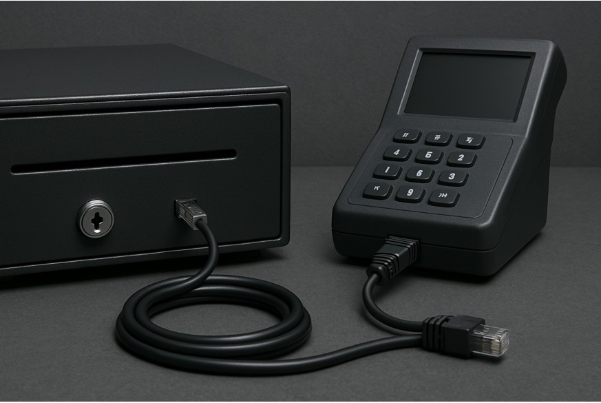 Как подключить денежный ящик к кассе