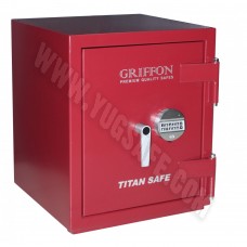 Сейф огне-взломостойкий GRIFFON CL.II.60.E Burgundy фотография