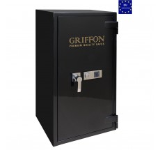 Сейф огне-взломостойкий GRIFFON CLE.III.125.E combi gloss black фотография