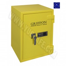 Сейф огне-взломостойкий GRIFFON CLE.III.80.E combi gloss yellow фотография