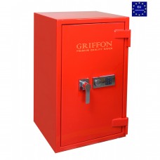 Сейф огне-взломостойкий GRIFFON CLE.III.95.E combi gloss red фотография