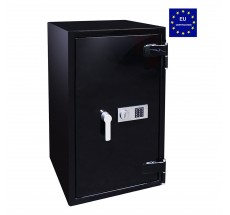 Сейф огне-взломостойкий GRIFFON CLE.III.95.E combi gloss black фотография