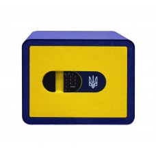 Сейф мебельный MySafe MSR.30.E Blue Yellow фотография