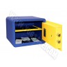 Сейф мебельный MySafe MSR.30.E Blue Yellow фотография №2