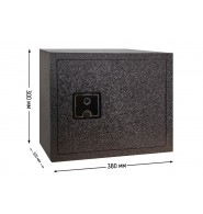 Сейф мебельный GRIFFON S.30.FP Black 